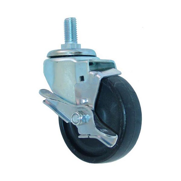 Allpoints Caster, Threaded Stem- W/Brake 263306 - main